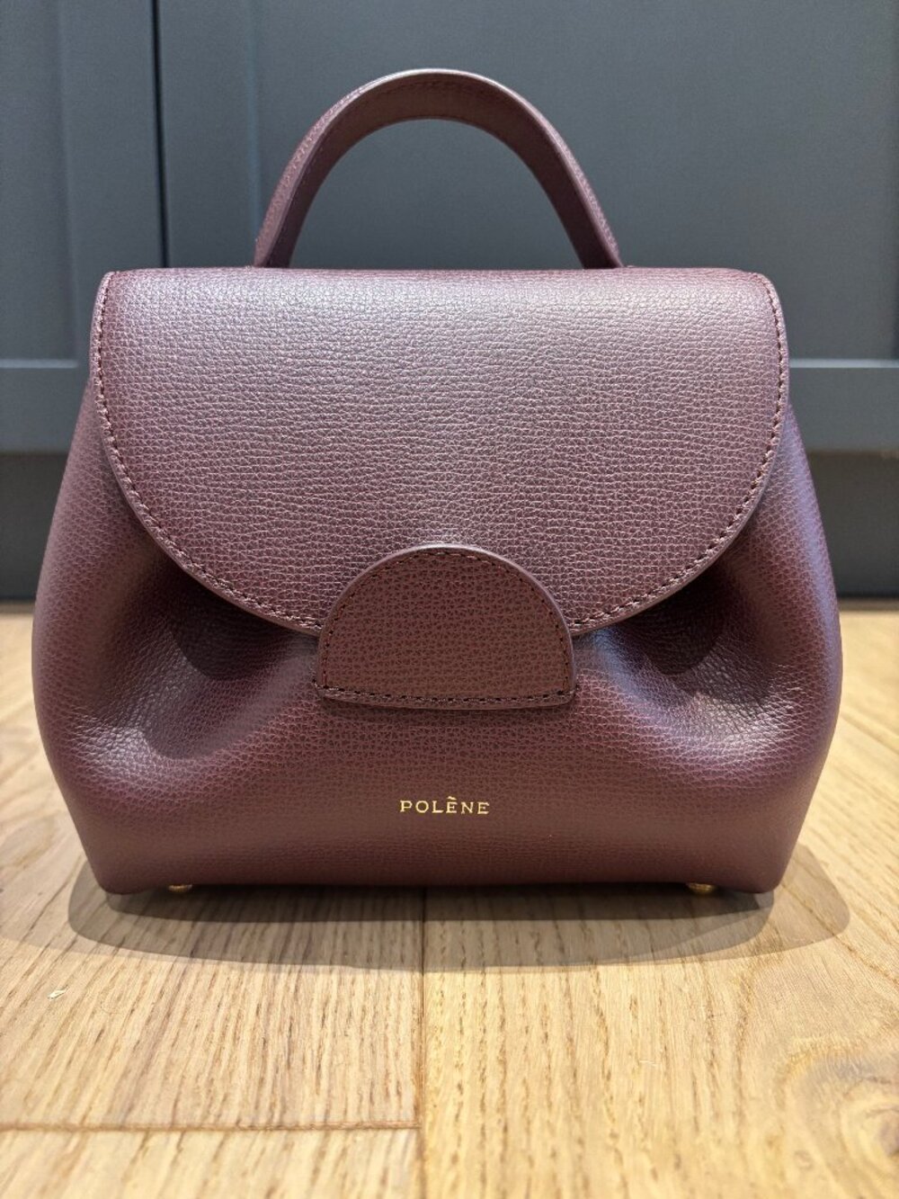 Polene Numéro Un Nano - Edition Textured Burgundy